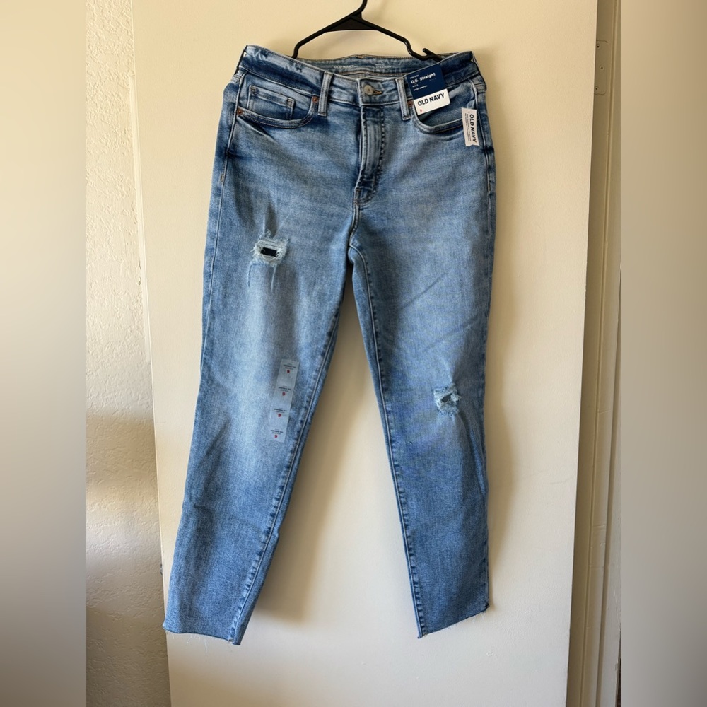 O.G. Straight Ankle Old Navy Jeans - Size 6 NEW